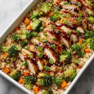Teriyaki Chicken Casserole Recipe