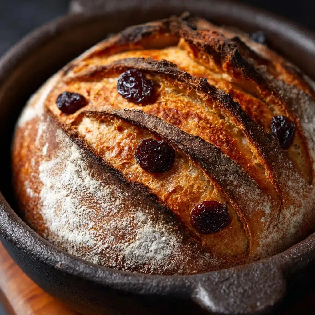 No Knead Cinnamon Raisin Bread Recipe - Recipe Image