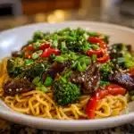 Hoisin Beef Noodles Recipe