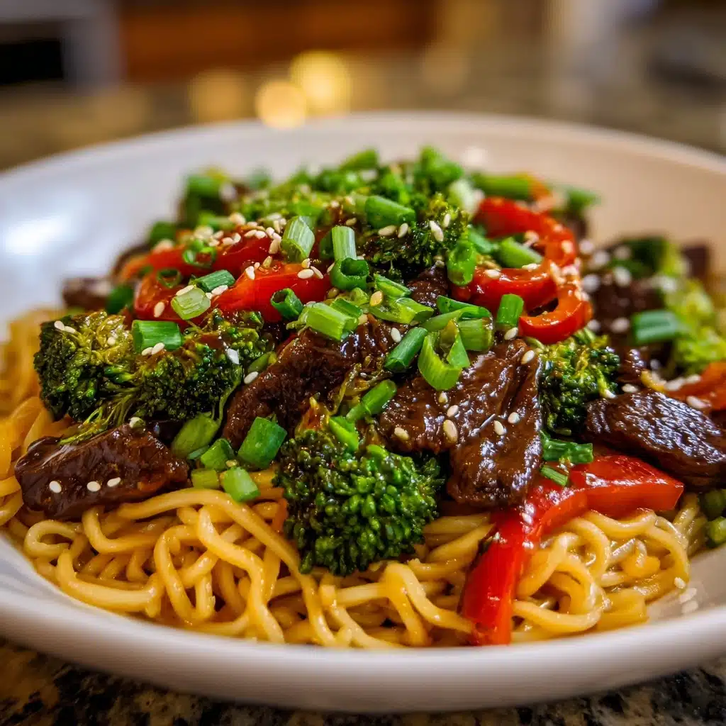 Hoisin Beef Noodles Recipe