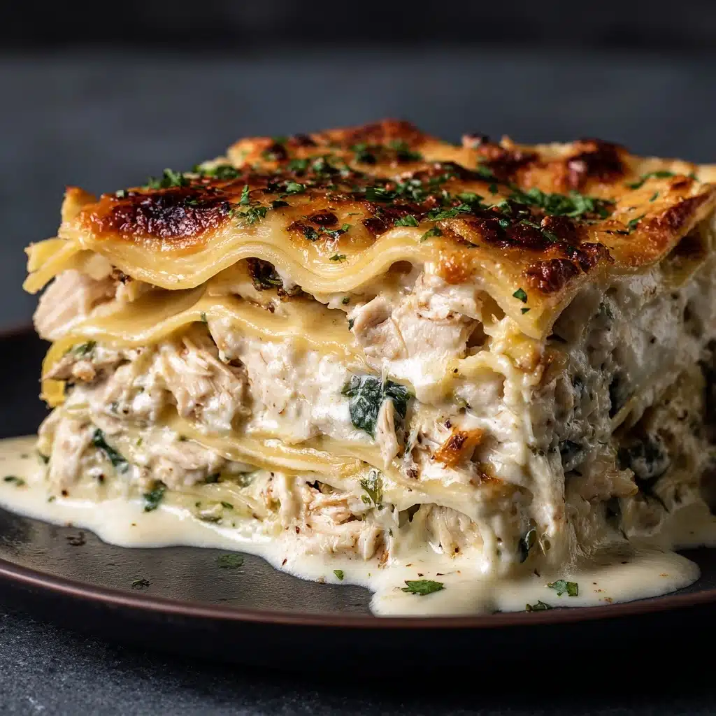 Chicken Alfredo Lasagna Recipe - Recipe Image