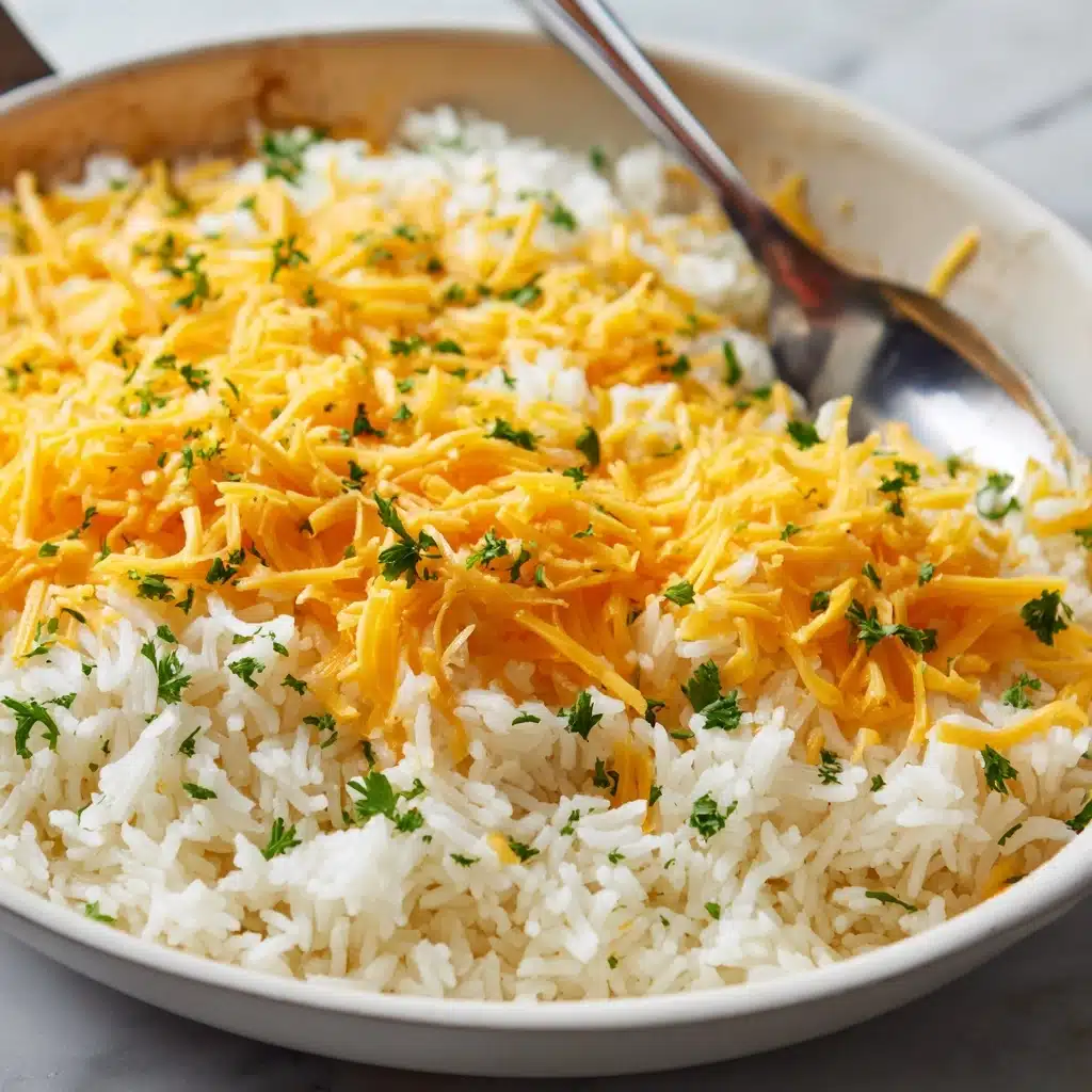 Cheesy Rice Recipe - Recipe Image