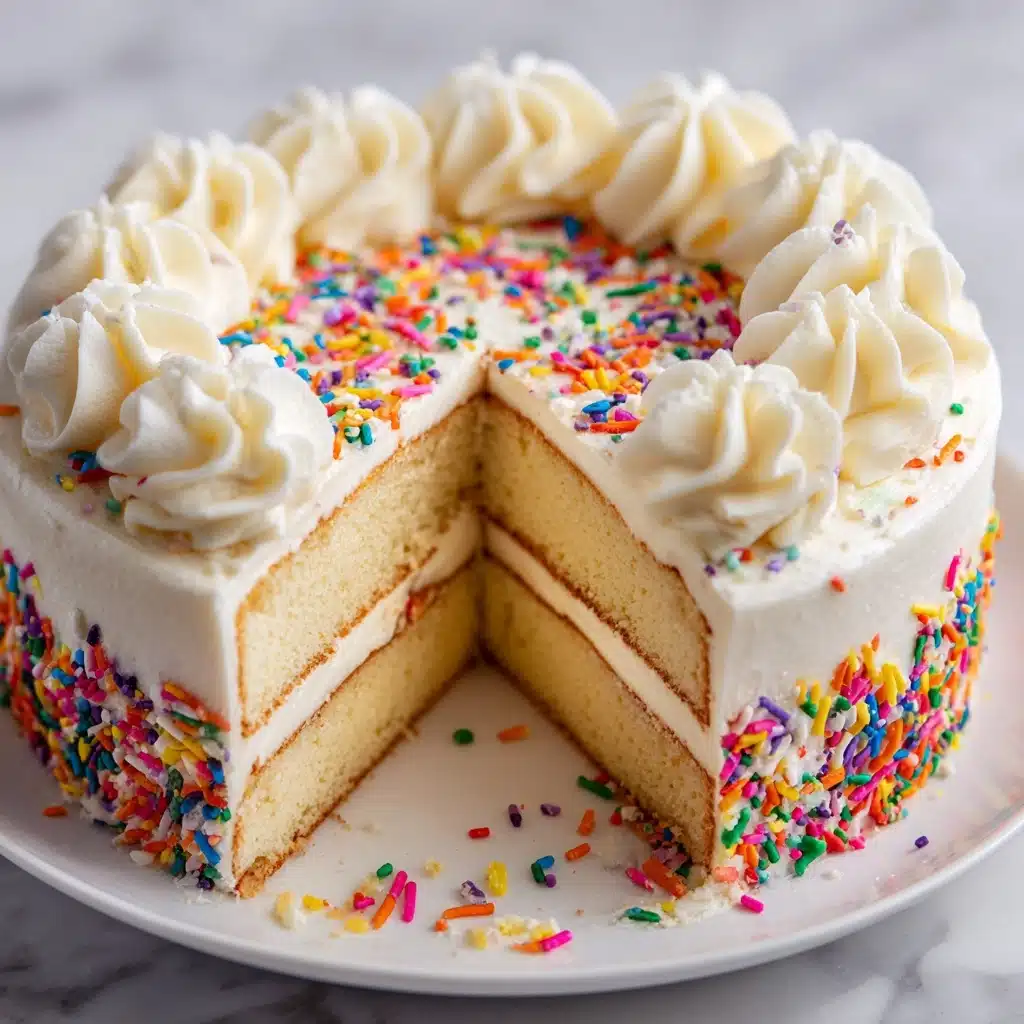 Homemade Vanilla Cake Recipe - Recipe Image
