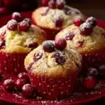 Cranberry Orange Muffins with Greek Yogurt Recipe