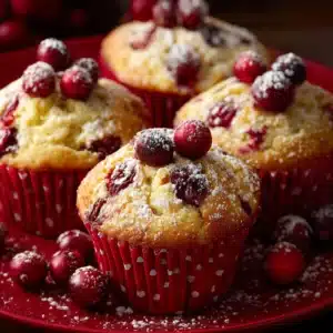 Cranberry Orange Muffins with Greek Yogurt Recipe