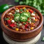 Three-Bean Sweet Potato Chili Recipe