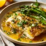 Baked Cod with Orange Beurre Blanc Recipe