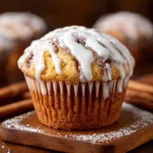 Cinnamon Roll Muffins Recipe