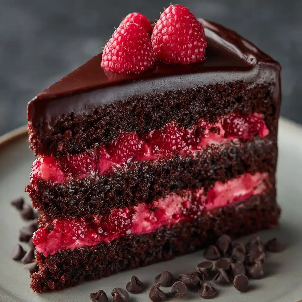 Chocolate Raspberry Cake Recipe - Recipe Image