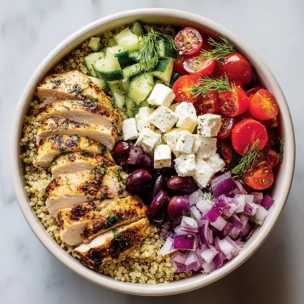 Greek Chicken Bowl Recipe - Recipe Image