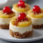 Mini Pineapple Upside-Down Cheesecakes Recipe