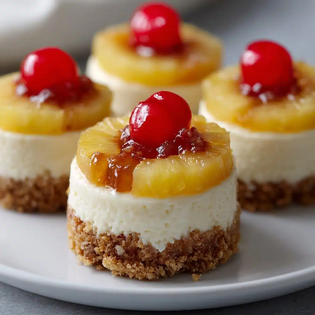 Mini Pineapple Upside-Down Cheesecakes Recipe