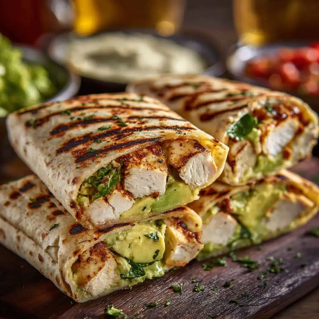 Avocado Chicken Wraps Recipe