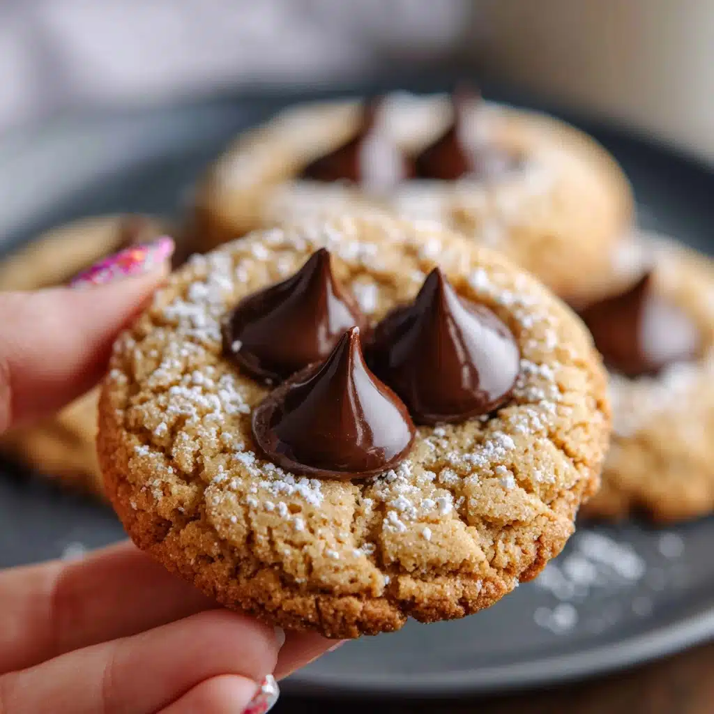 Bear Paw Peanut Butter Blossom Cookies Recipe