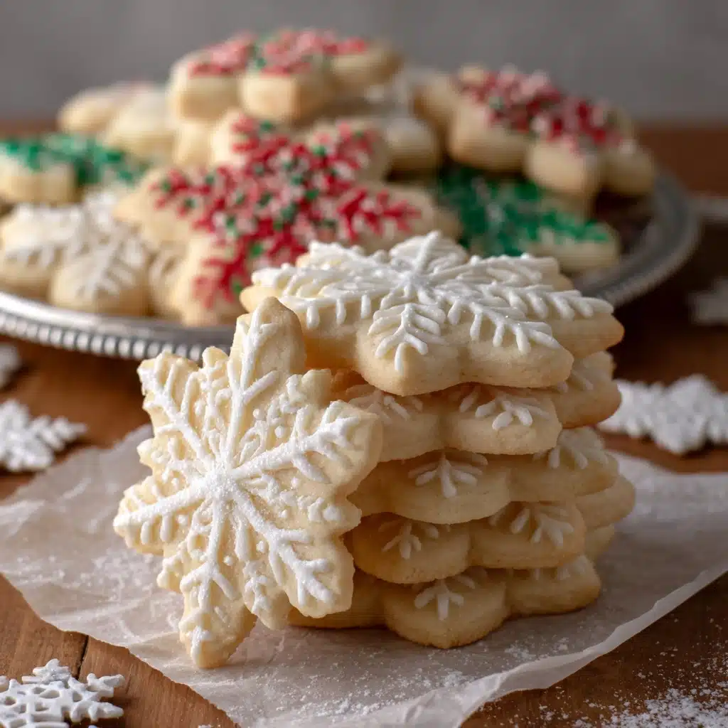 White Velvet Sugar Cookies Recipe - Recipe Image