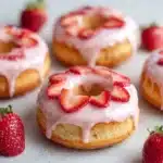 Strawberry Buttermilk Doughnuts Recipe