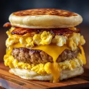 Homemade McGriddle Breakfast Sandwiches Recipe