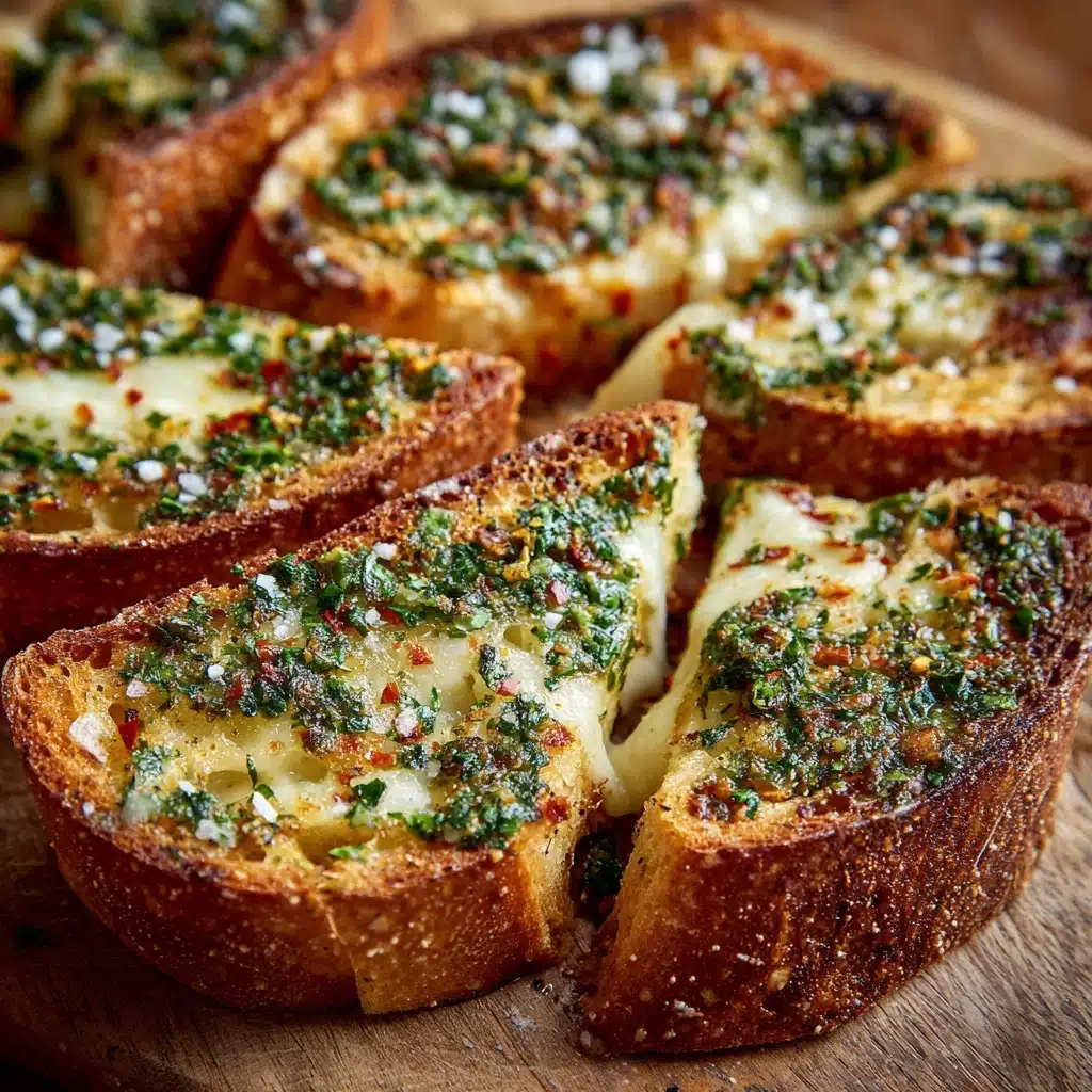 Chimichurri Garlic Bread Recipe