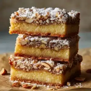 Almond Croissant Blondies Recipe