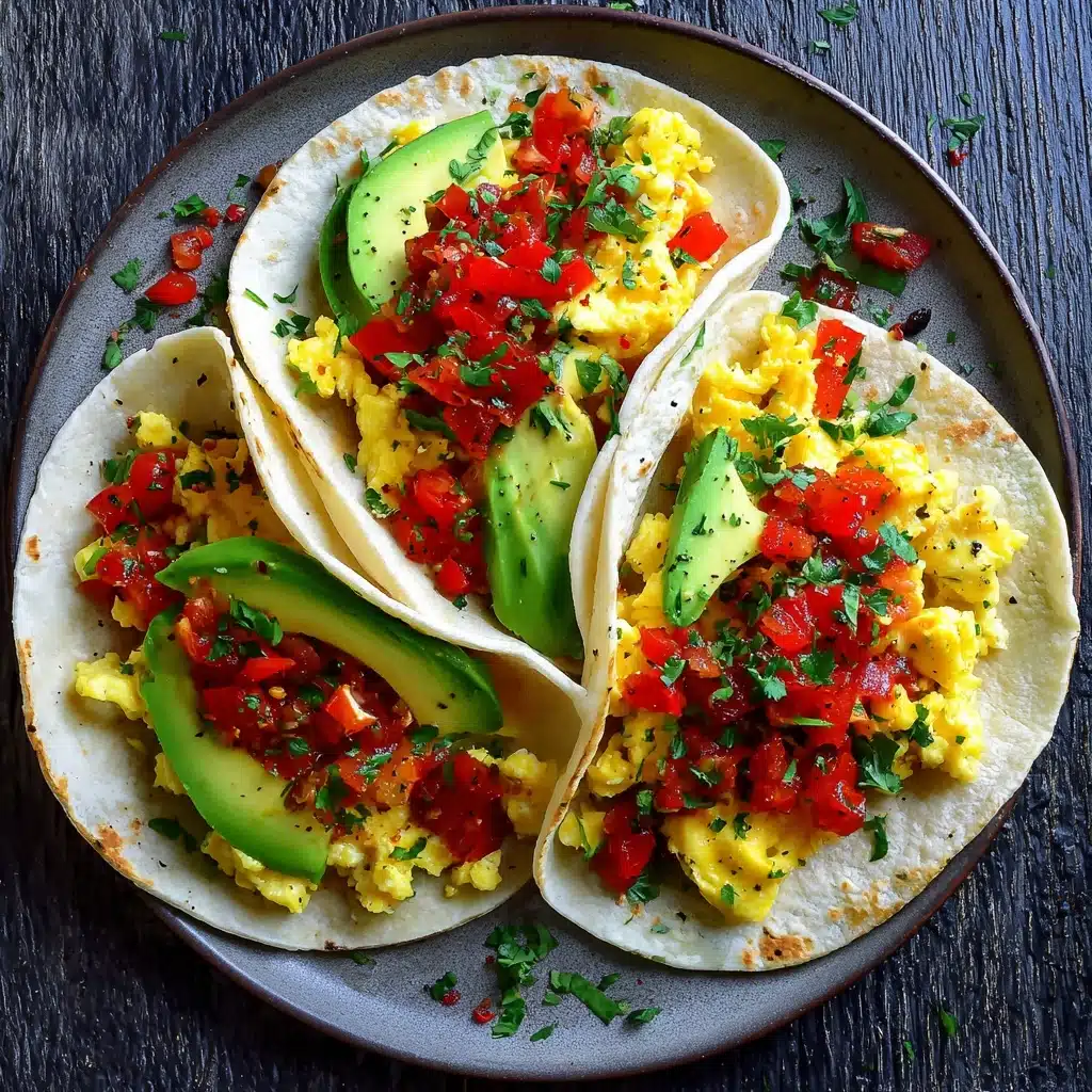 Egg Breakfast Tacos Recipe - Recipe Image