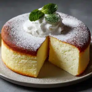 Light & Fluffy Yogurt Cloud Cake Recipe