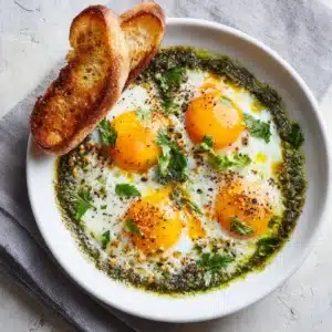 Pesto Eggs Recipe