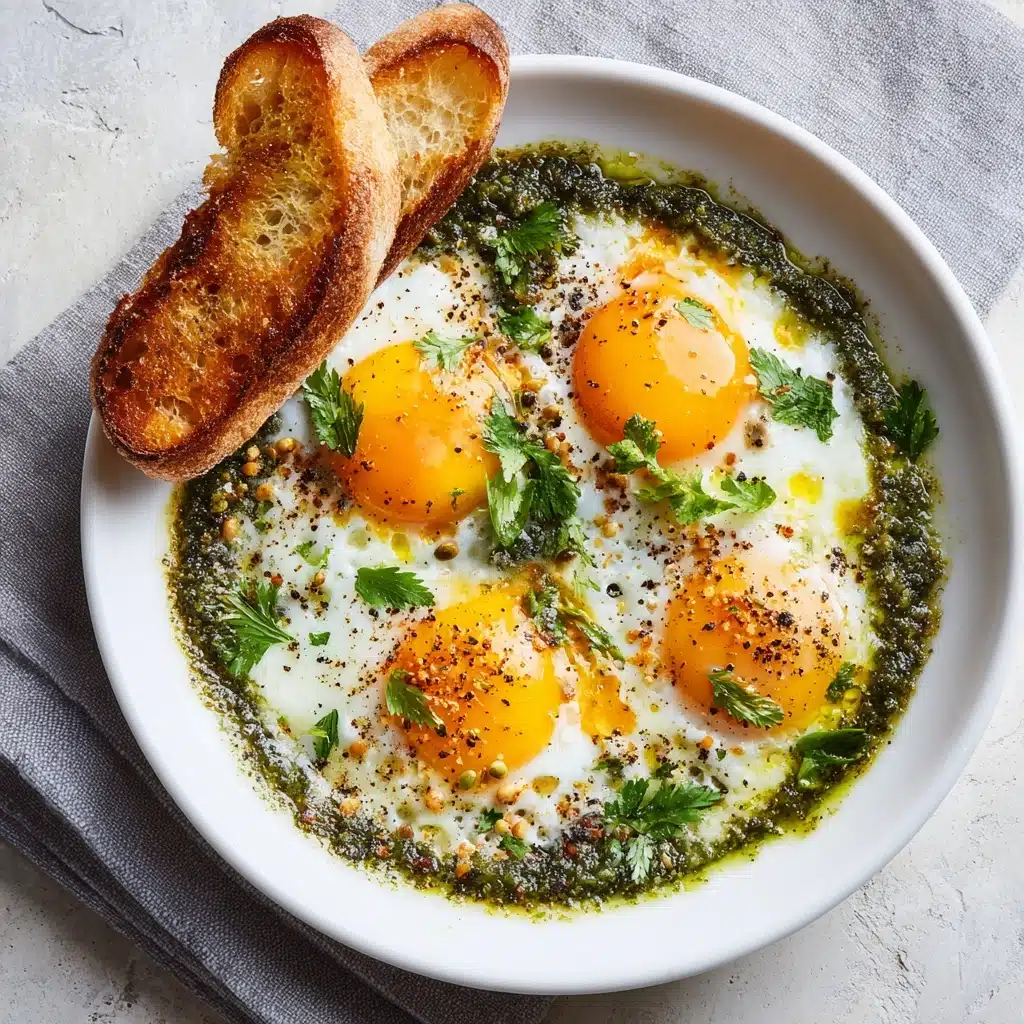 Pesto Eggs Recipe