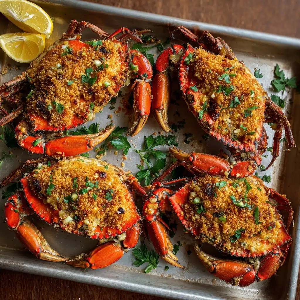 Seafood Stuffed Crab Recipe - Recipe Image
