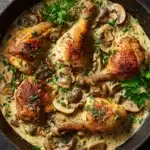 Creamy Mushroom Chicken Recipe