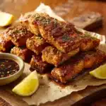 Crispy Hot Honey Salmon Tenders Recipe