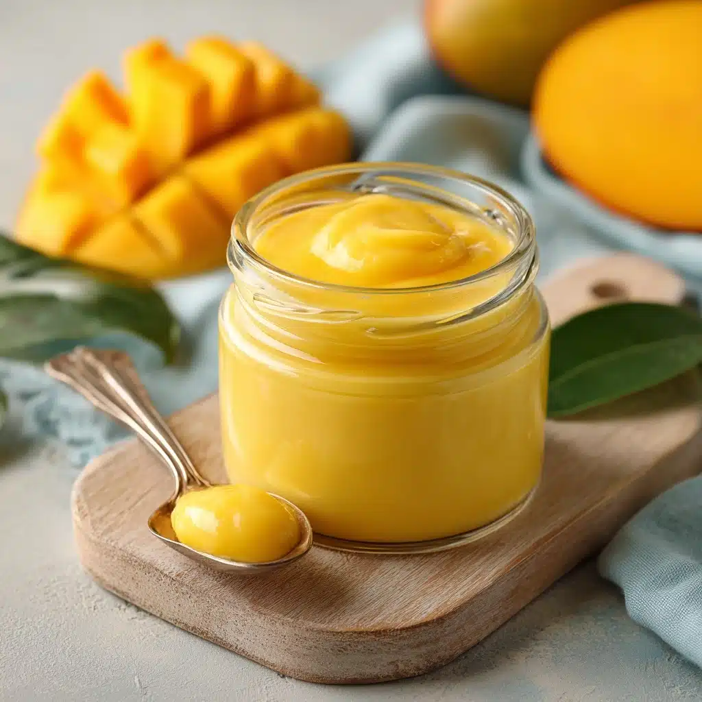 Homemade Mango Curd Recipe - Recipe Image