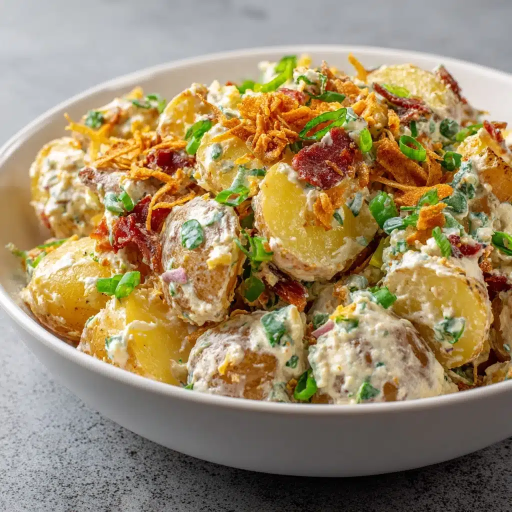 Warm German Potato Salad Recipe