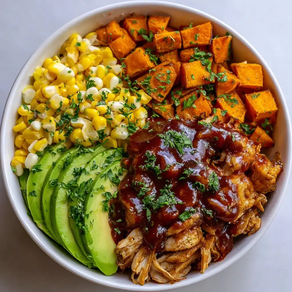 BBQ Chicken Sweet Potato Bowl Recipe