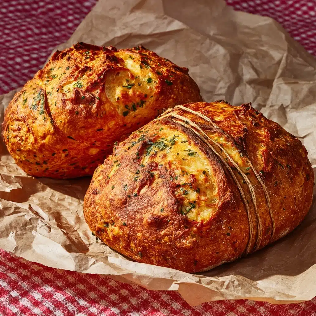 Italian Herbs Cheese Bread Recipe - Recipe Image