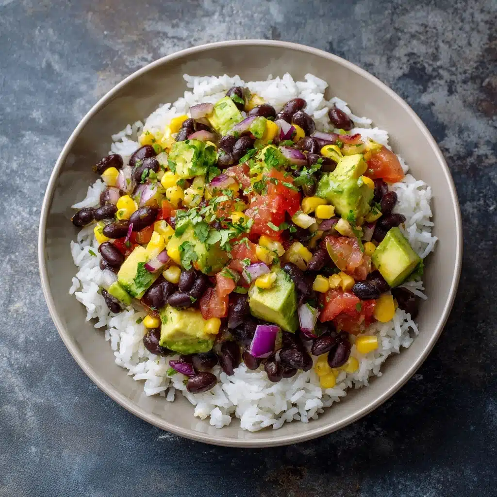 Black Bean Corn Avocado Salad Recipe
