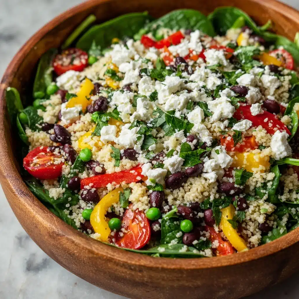 Mediterranean Quinoa Salad with Feta Recipe