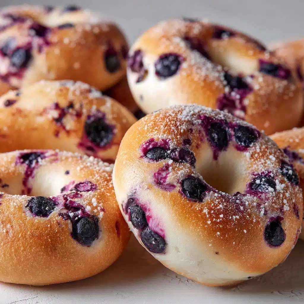 High Protein Blueberry Bagels Recipe
