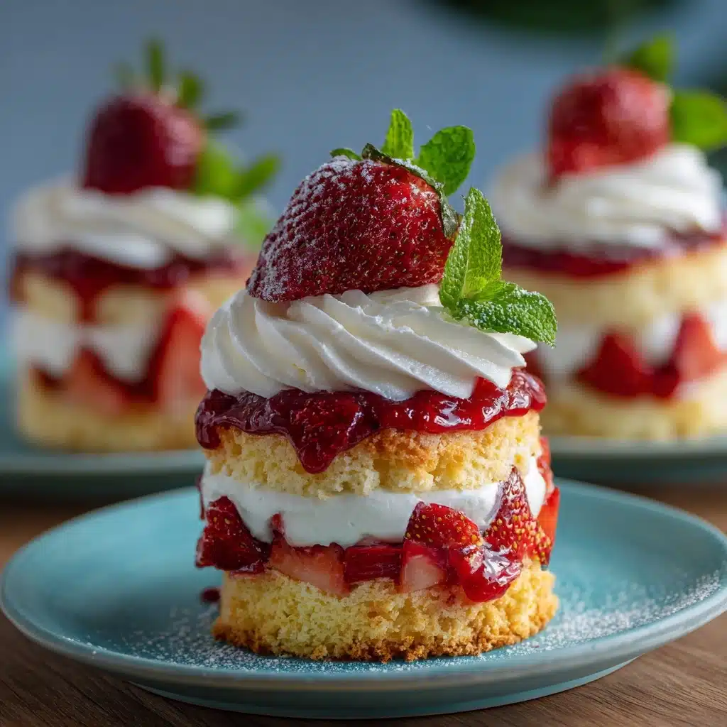 Strawberry Shortcake with Whipped Cream Recipe - Recipe Image