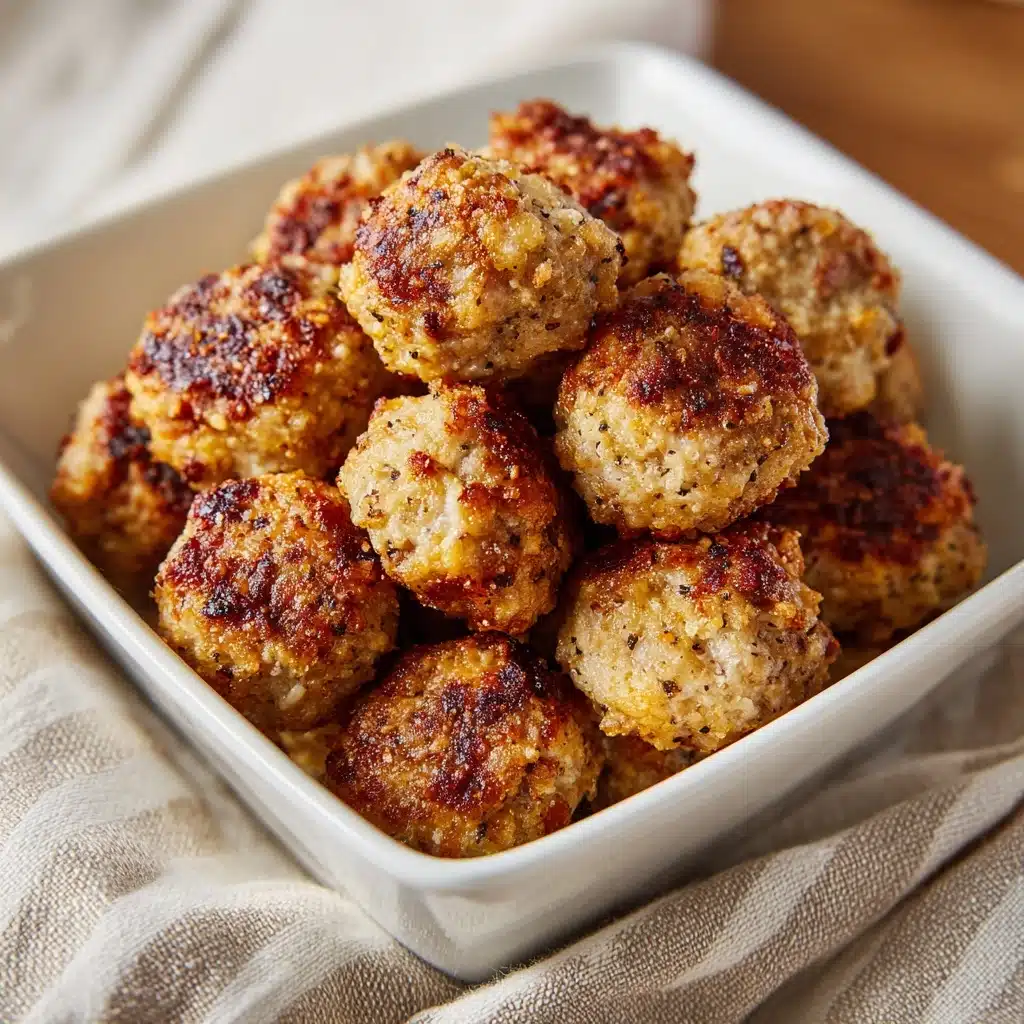 Cream Cheese Sausage Balls Recipe - Recipe Image