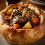 Beef Stew Bread Bowl Recipe