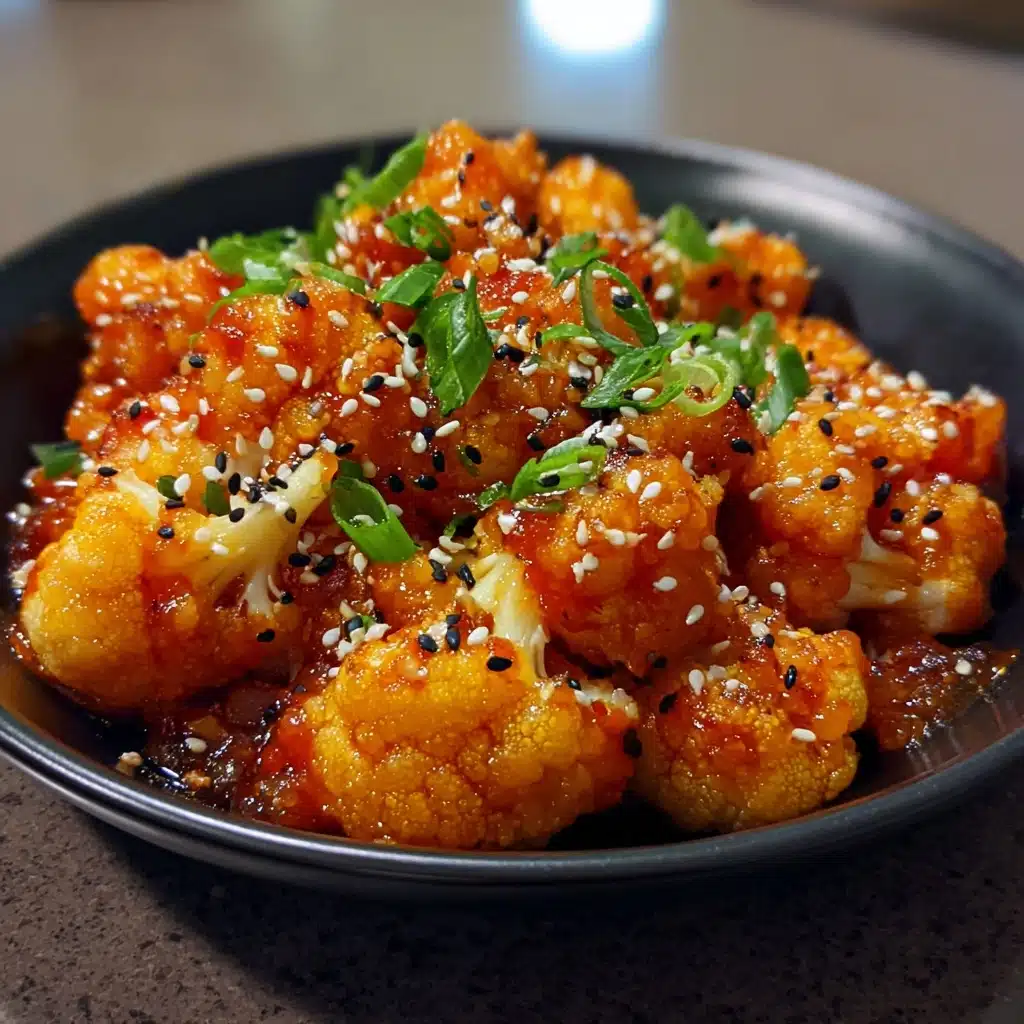 Sweet and Spicy Baked Cauliflower Recipe - Recipe Image