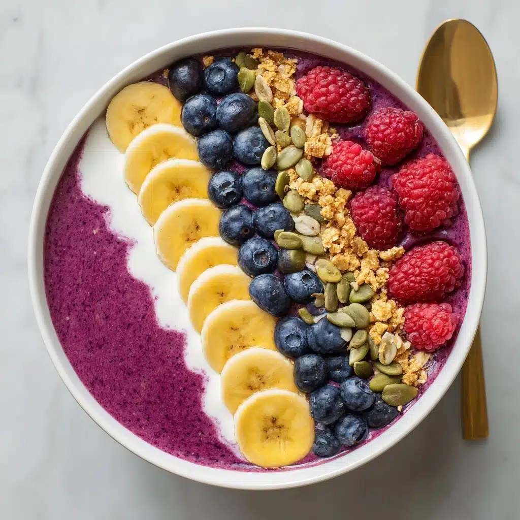 Berry and Yogurt Smoothie Bowl Recipe