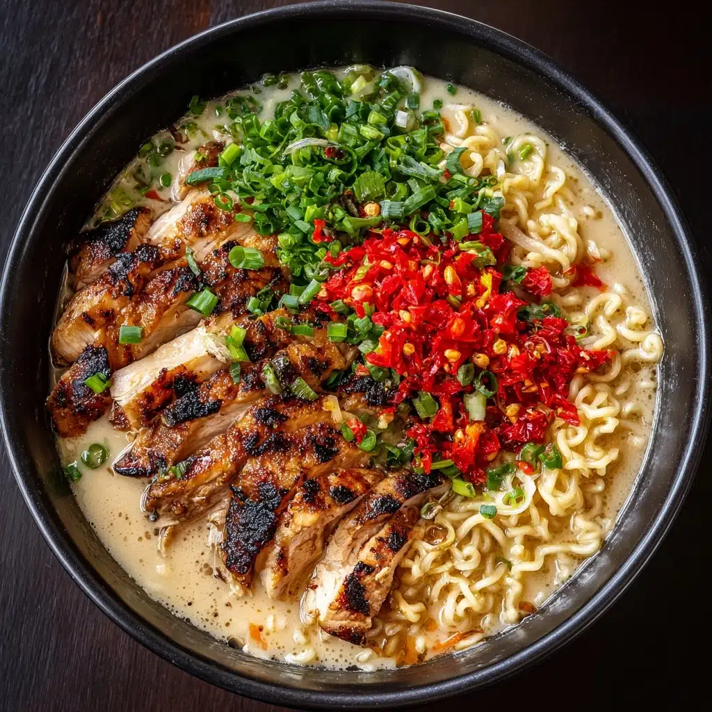 Fiery Chicken Ramen Recipe - Recipe Image