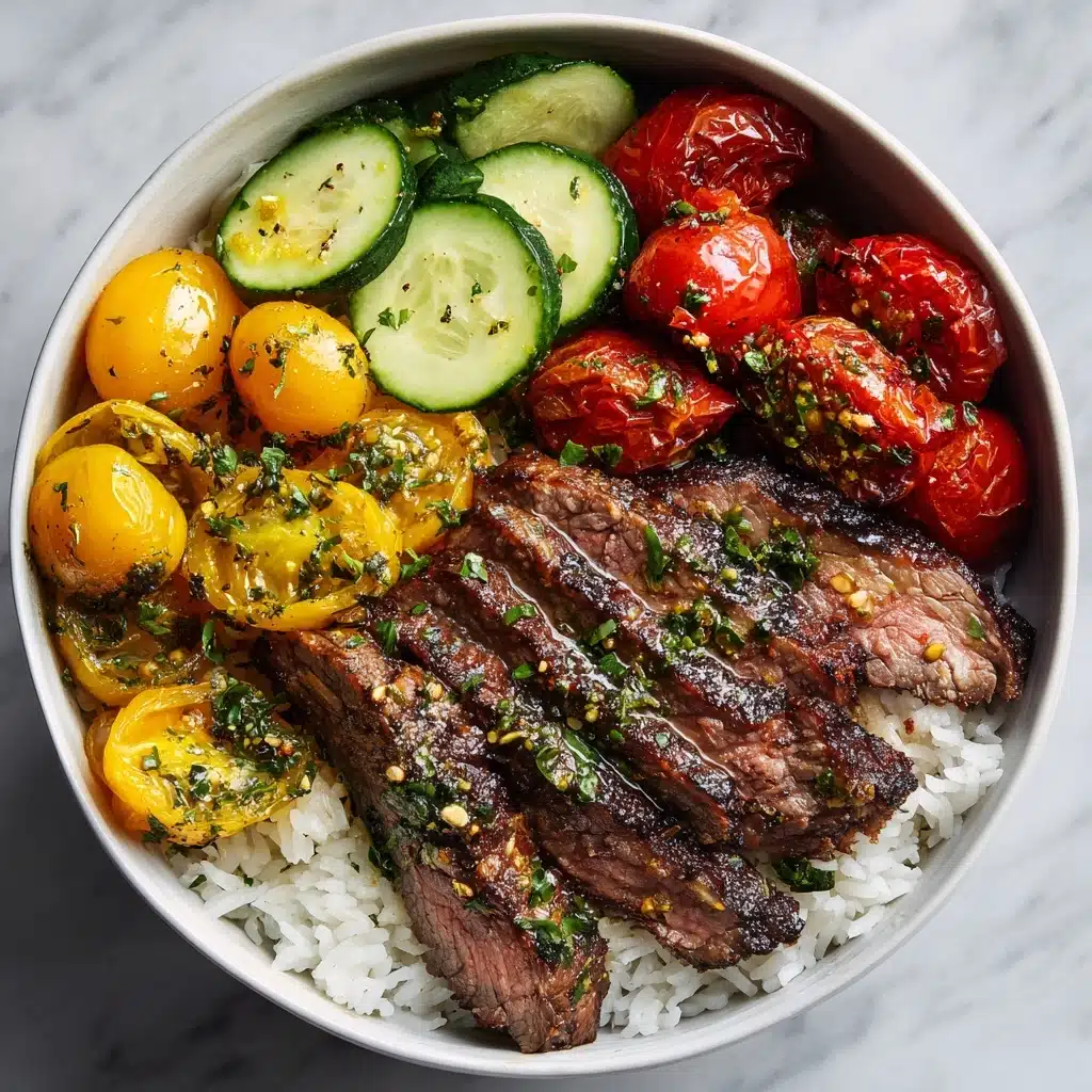Mediterranean Steak Bowls Recipe