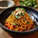 Spicy Peanut Soba Noodle Salad Recipe