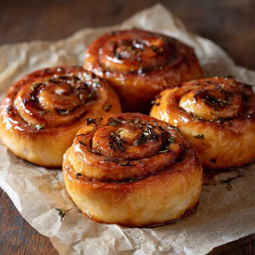 Salted Sage Honey Butter Brioche Rolls Recipe
