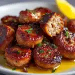 Beef Sausage Pancake Bites Recipe