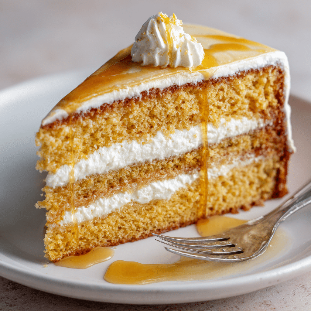 Cornbread Cake with Whipped Honey Butter Recipe