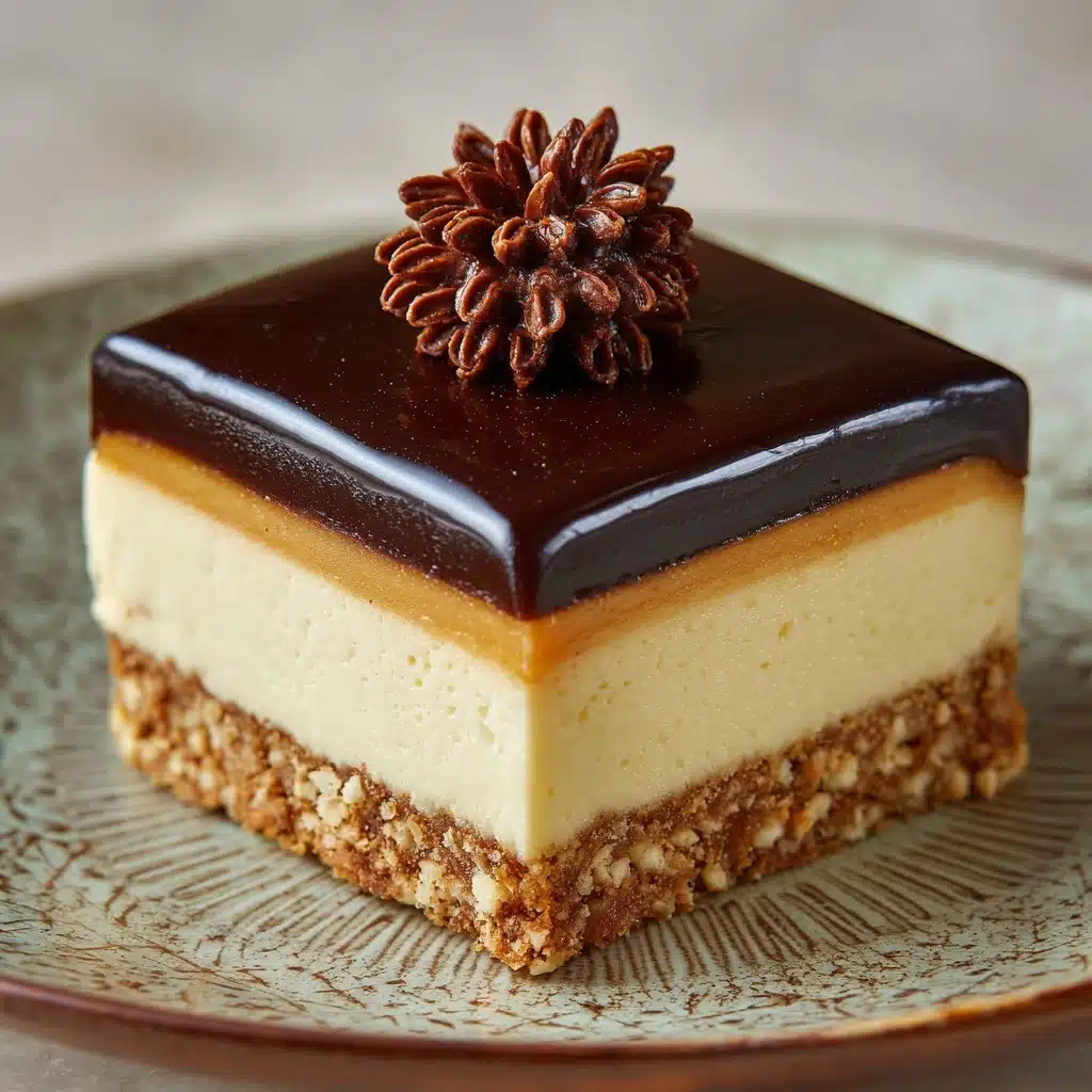 Dulce de Leche Cheesecake Bars Recipe - Recipe Image