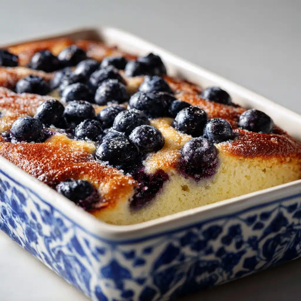 Blueberry Buttermilk Pancake Casserole Recipe - Recipe Image